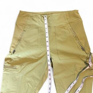 Athleta olive green stretchy Pants